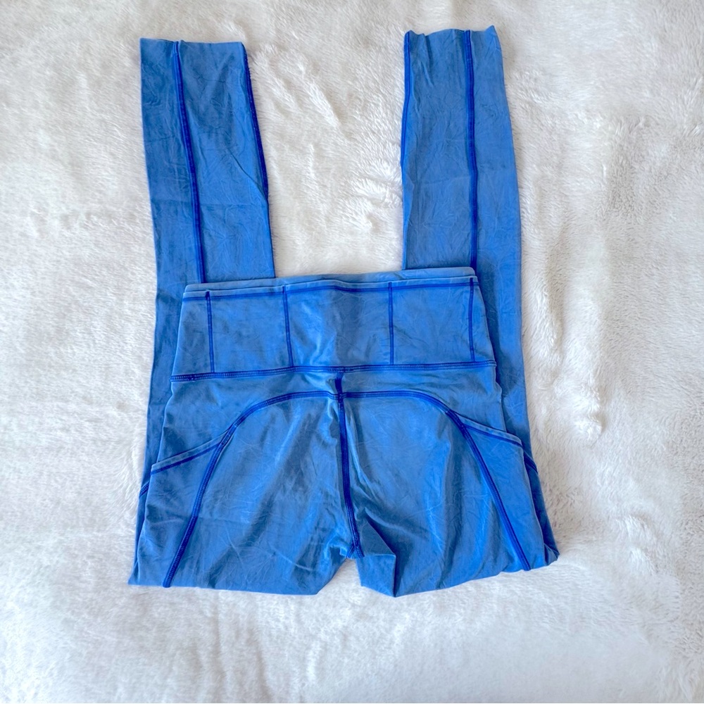 Lululemon Fast & Free Tight, Ice Cerulean Blue,4